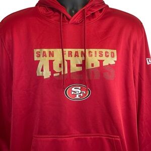 New Era NFL San Francisco 49ers Mens Large Combine Hoodie